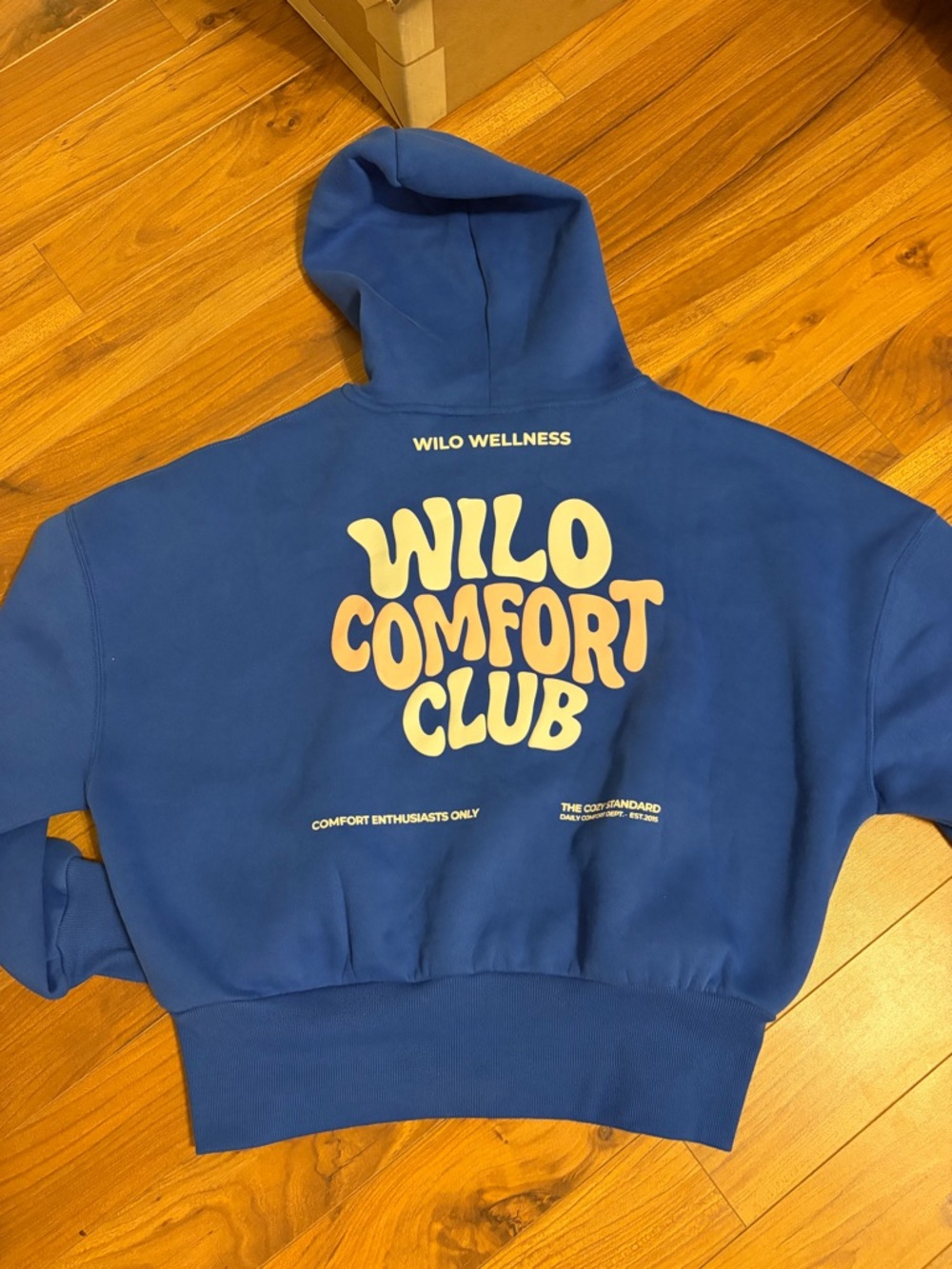 Blue "Wilo Comfort Club" Hoodie
